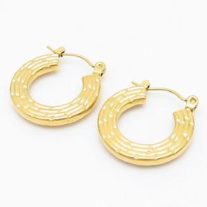 SS Gold-Plating Earring - KE108335-LM