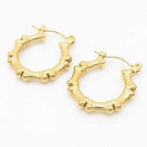 SS Gold-Plating Earring - KE108345-LM