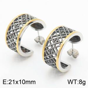 Off-price Earring - KE108783-KC