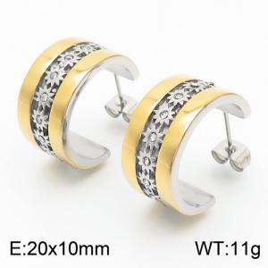 Off-price Earring - KE108785-KC