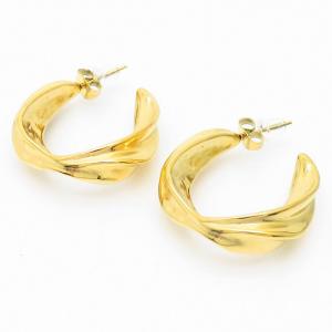 SS Gold-Plating Earring - KE109035-HM