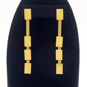 SS Gold-Plating Earring - KE109084-AF