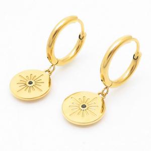 SS Gold-Plating Earring - KE109259-YX