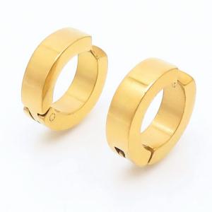 Personalization Stainless steel Earrings Gold - KE111159-TLS