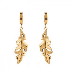 SS Gold-Plating Earring - KE111484-WGHH