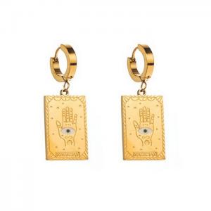 SS Gold-Plating Earring - KE111492-WGHH