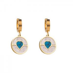 SS Gold-Plating Earring - KE111497-WGHH