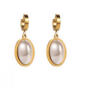 SS Gold-Plating Earring - KE111504-WGHH