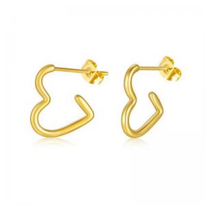 SS Gold-Plating Earring - KE111848-PA
