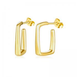 SS Gold-Plating Earring - KE111850-PA