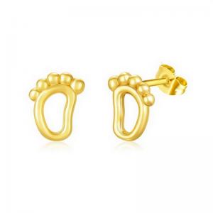 SS Gold-Plating Earring - KE111862-PA