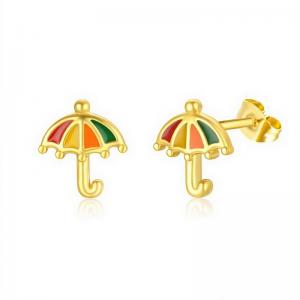 SS Gold-Plating Earring - KE111865-PA