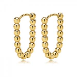 SS Gold-Plating Earring - KE112127-WGSF