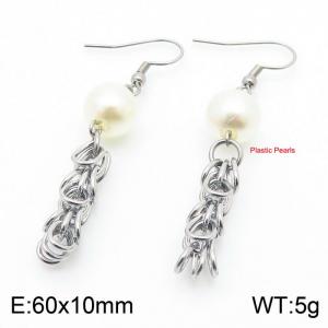 Stainless Steel Earring - KE112358-Z