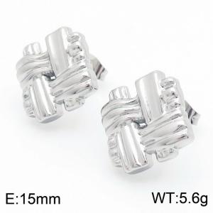 Stainless Steel Earring - KE112895-MZOZ