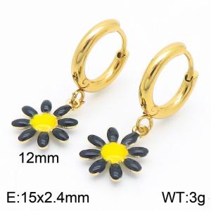 SS Gold-Plating Earring - KE112901-HF