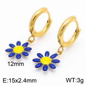 SS Gold-Plating Earring - KE112902-HF