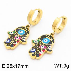 SS Gold-Plating Earring - KE112909-HM