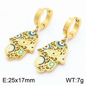SS Gold-Plating Earring - KE112912-HM