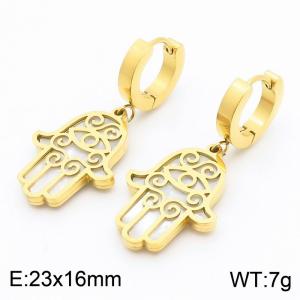 SS Gold-Plating Earring - KE112913-HM