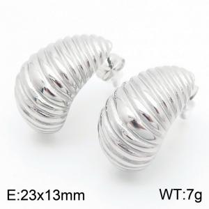 Stainless Steel Earring - KE112917-KFC