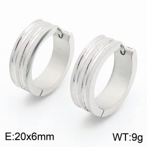 Stainless Steel Earring - KE113001-XY