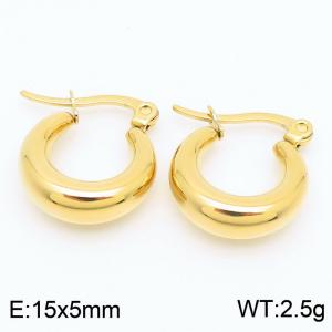 SS Gold-Plating Earring - KE113125-KFC