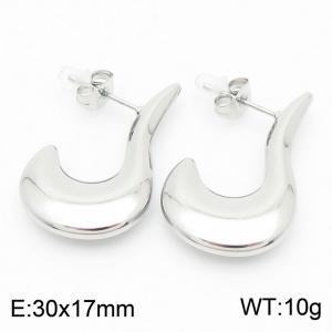Stainless Steel Earring - KE113130-KFC