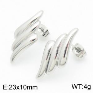 Stainless Steel Earring - KE113139-KFC