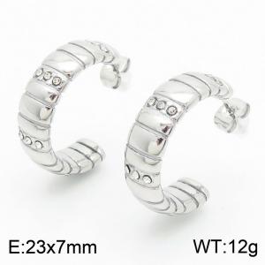 Stainless Steel Earring - KE113141-KFC