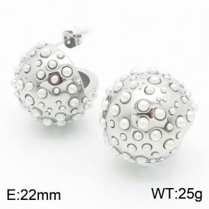 Stainless Steel Earring - KE113145-KFC