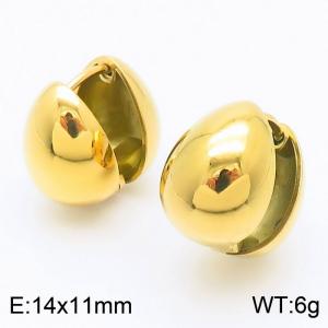 SS Gold-Plating Earring - KE113148-KFC