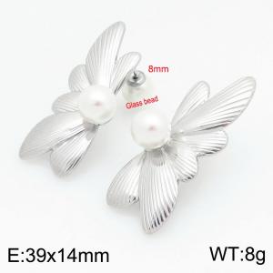 Stainless Steel Earring - KE113149-Z