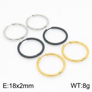 SS Gold-Plating Earring - KE113180-ZZ