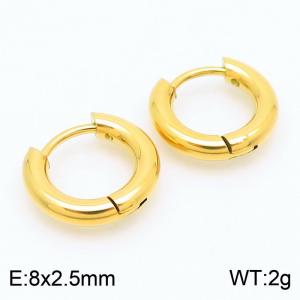 SS Gold-Plating Earring - KE113186-ZZ
