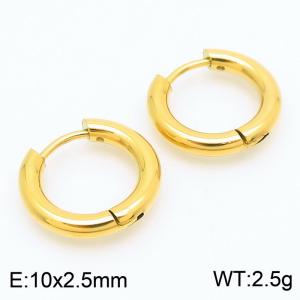 SS Gold-Plating Earring - KE113190-ZZ