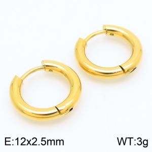 SS Gold-Plating Earring - KE113194-ZZ