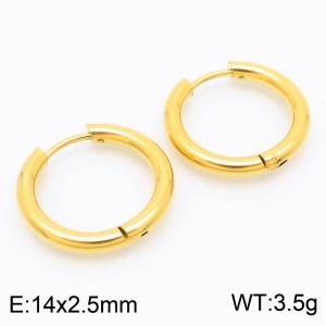 SS Gold-Plating Earring - KE113198-ZZ