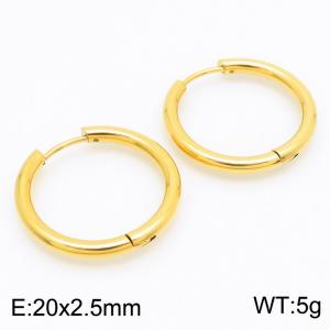 SS Gold-Plating Earring - KE113210-ZZ