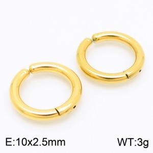 SS Gold-Plating Earring - KE113214-ZZ