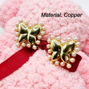 Copper Earring - KE113240-TJG