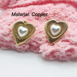 Copper Earring - KE113247-TJG
