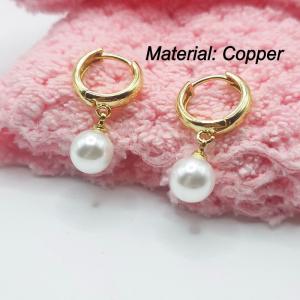 Copper Earring - KE113256-TJG