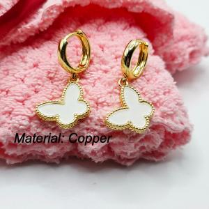 Copper Earring - KE113265-TJG