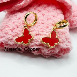 Copper Earring - KE113266-TJG