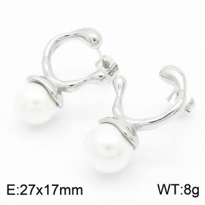 Stainless Steel Earring - KE113304-KFC