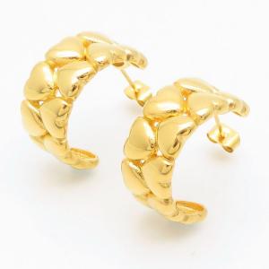 SS Gold-Plating Earring - KE113491-YX