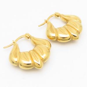 SS Gold-Plating Earring - KE113503-YX