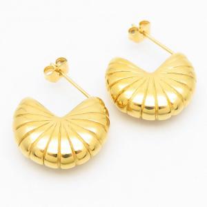 SS Gold-Plating Earring - KE113505-YX