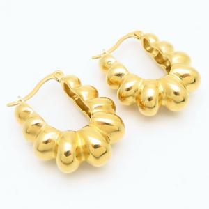 SS Gold-Plating Earring - KE113519-YX